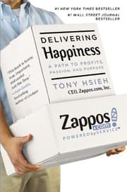 Cover of Delivering Happiness: A Path to Profits, Passion, and Purpose