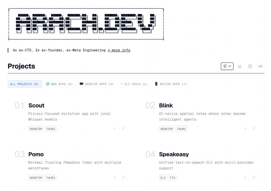 arach.dev preview